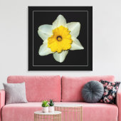 'Daffodil Serie, Afbeelding 1' Canvasprint met Spa Canvas Afdruk (Insitu (Woonkamer))