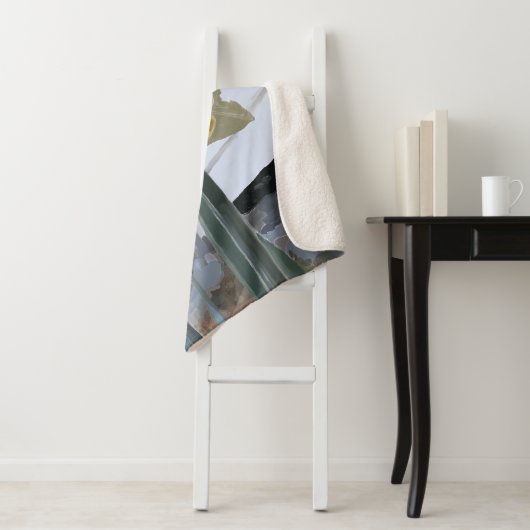 Daffodil Sherpa Large Blanket Sherpa Deken (In situ)