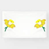 Daffodil Spandoek (Horizontaal)