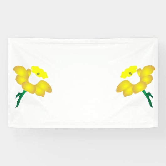 Daffodil Spandoek (Horizontaal)