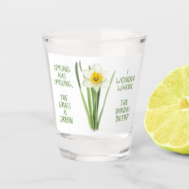 Daffodil Spring Aanpasbaar Shot Glas