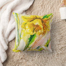 Daffodil Spring Art Kussen