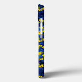 Daffodil Spring Exclamation Mark Yellow Blue Case-Mate iPhone Case (Achterkant / Links)