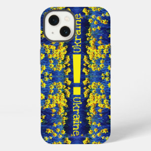 Daffodil Spring Exclamation Yellow Blue Ukraine iPhone 13 Hoesje