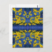 Daffodil Spring Fantasy Briefkaart (Voorkant / Achterkant)