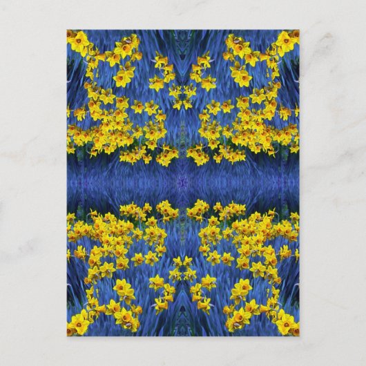 Daffodil Spring Fantasy Briefkaart (Voorkant)