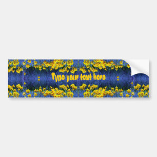 Daffodil Spring Fantasy Bumpersticker
