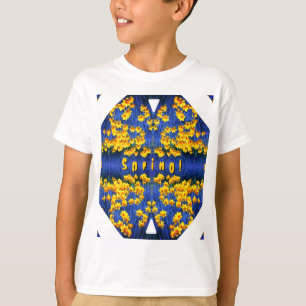 Daffodil Spring Fantasy jouw tekst T-Shirt