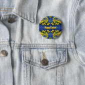 Daffodil Spring Fantasy Ronde Button 5,7 Cm (In situ)