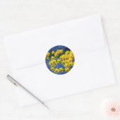 Daffodil Spring Fantasy Ronde Sticker (Envelop)