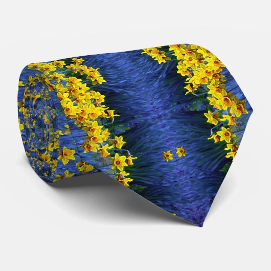 Daffodil Spring Fantasy Stropdas (Opgerold)