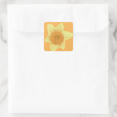 Daffodil Square Sticker Sinaasappel Yellow (Tas)