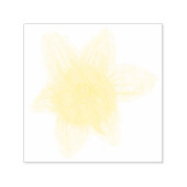 Daffodil Stamp Zelfinktende Stempel (Design)