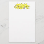 Daffodil Stationery Briefpapier (Voorkant)