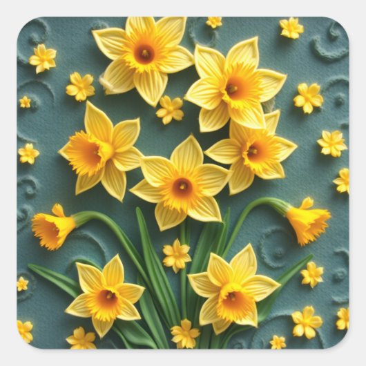 Daffodil Stickers (Voorkant)