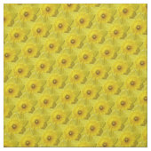 Daffodil stof Pasen Bloem Gele stoffen (Swatch)