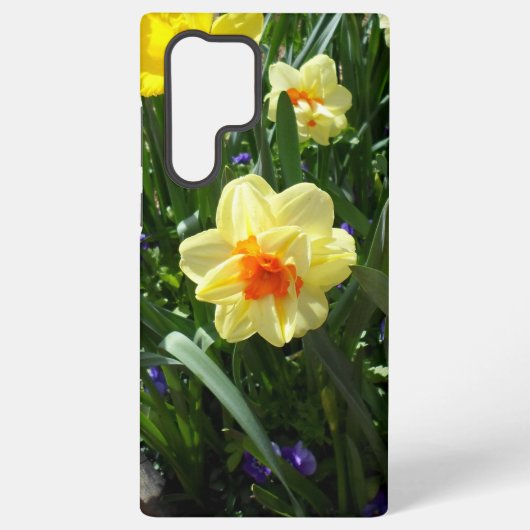 Daffodil Sunshine Samsung Galaxy Hoesje (Achterkant)