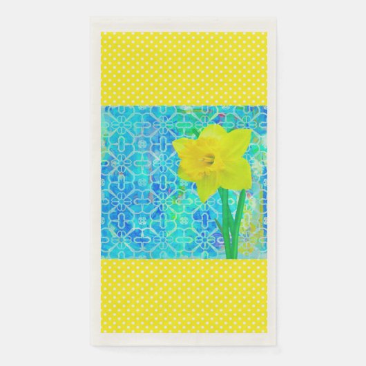 Daffodil Sunshine Servet (Voorkant)