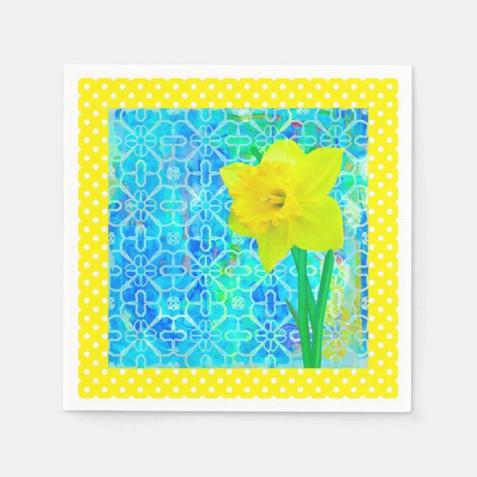 Daffodil Sunshine Servet (Voorkant)