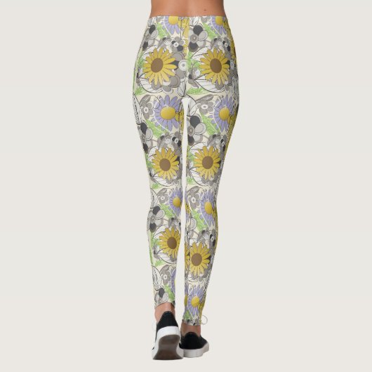 Daffodil Surprise Leggings (Achterkant)
