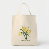Daffodil Tas - "Cymru am byth!" (Voorkant)