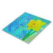Daffodil Tegeltje (Zijkant)