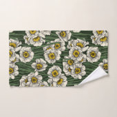 Daffodil tuin bad handdoek (Handdoek)