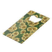 Daffodil tuin creditkaart flessenopener (Achterkant Gekanteld)