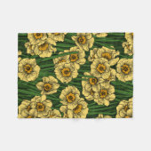 Daffodil tuin fleece deken (Voorkant (Horizontaal))