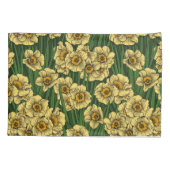 Daffodil tuin kussensloop (Achterkant-Links)