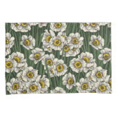 Daffodil tuin kussensloop (Voorkant-Rechts)