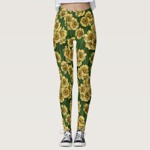 Daffodil tuin leggings