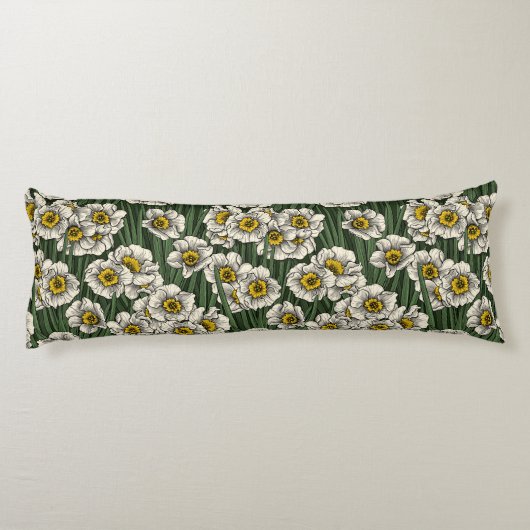 Daffodil tuin lichaamskussen (Achterkant)