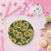 Daffodil tuin papieren bordje (Feest)