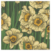 Daffodil tuin stof (Close Up)