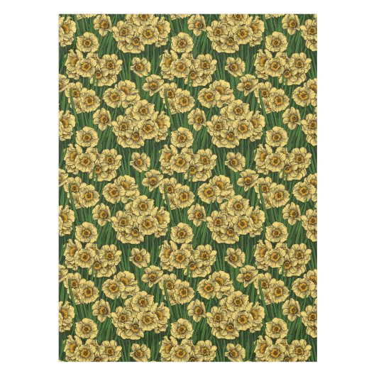 Daffodil tuin tafelkleed (Voorkant)