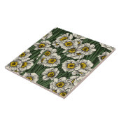 Daffodil tuin tegeltje (Zijkant)