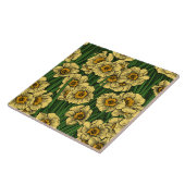 Daffodil tuin tegeltje (Zijkant)