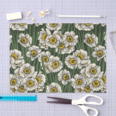 Daffodil tuin tissuepapier (Craft)