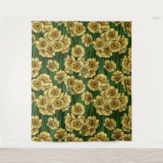 Daffodil tuin wandkleed (Voorkant)