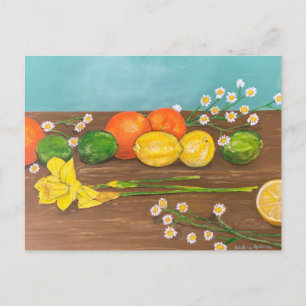 daffodil uitnodiging briefkaart