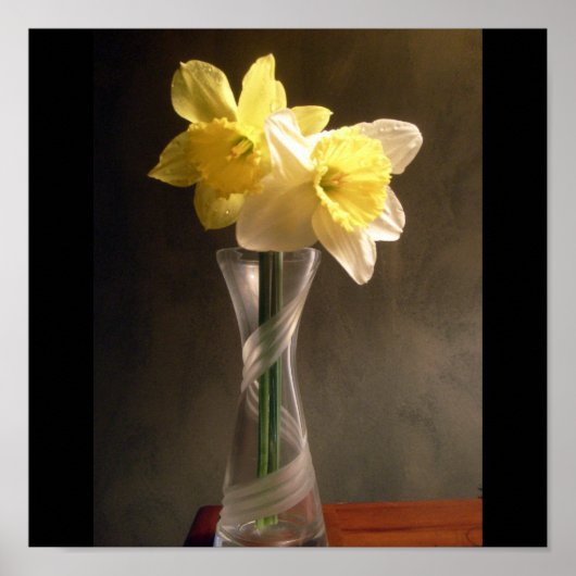 daffodil Vase Poster (Voorkant)