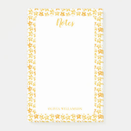 Daffodil veerpatroon om notities te doen post-it® notes