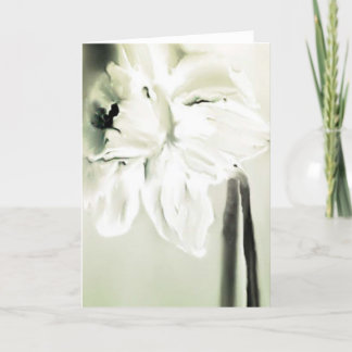 Daffodil voor papa kaart