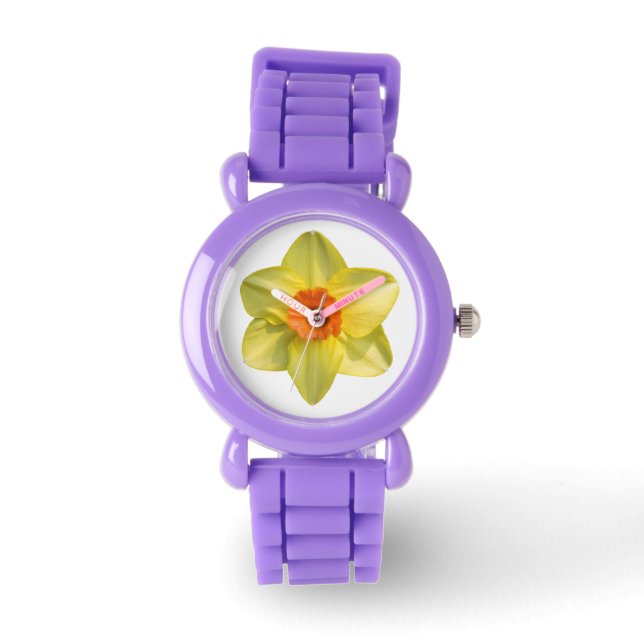 Daffodil waanzin horloge (Voorkant)