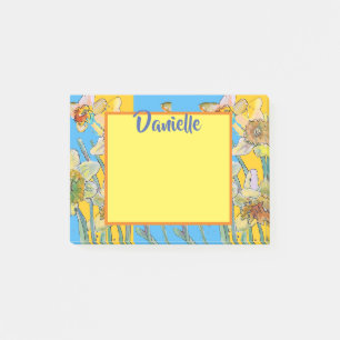 Daffodil Waterverf Art Vrouwen Naam Post It Notes