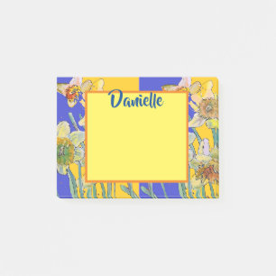 Daffodil Waterverf Art Vrouwen Naam Post It Notes
