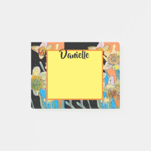 Daffodil Waterverf Art Vrouwen Naam Post It Notes