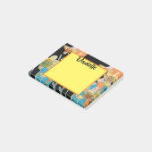 Daffodil Waterverf Art Vrouwen Naam Post It Notes (Schuin)