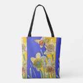 Daffodil Waterverf floral Dames Art Canvas tas (Achterkant)